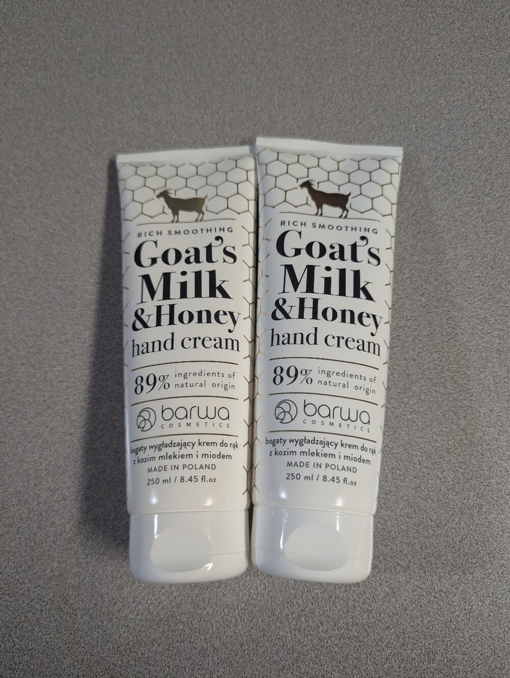 Barwa Cosmetics Goat's Milk & Honey Rich Smoothing Hand Cream 8.45 fl oz Poland